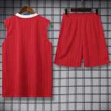 2025/26 Man Utd Red Training Shorts Suit