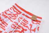 26/27 AJ Basketball Orange Shorts Pants