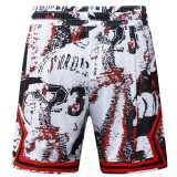 26/27 AJ Basketball White Shorts Pants