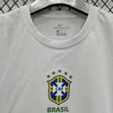 2026 Brazil White High Quality Sport Swear