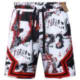 26/27 AJ Basketball White Shorts Pants