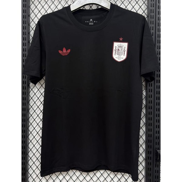2026 Spain Black High Quality Sport Swear