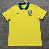2026 Brazil Yellow Polo Jersey
