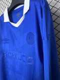 2025/26 Arminia Bielefeld 100th Anniversary Edition Blue Fans Long Sleeve Soccer jersey