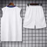 26/27 Roma White Training Shorts Suit