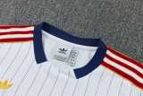 2025/26 Roma White Training Shorts Suit