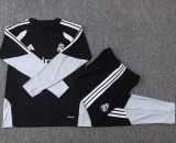26/27 R MAD Black Kids Half Pull Tracksuit