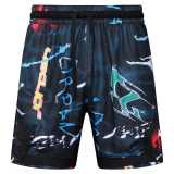 AJ Basketball Black Shorts Pants