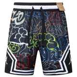 26/27 AJ Basketball Black Shorts Pants