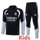 26/27 R MAD Black Kids Half Pull Tracksuit