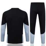 26/27 R MAD Black Kids Half Pull Tracksuit