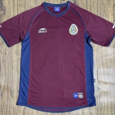 2002 Mexico 3RD Purple Retro Soccer jersey