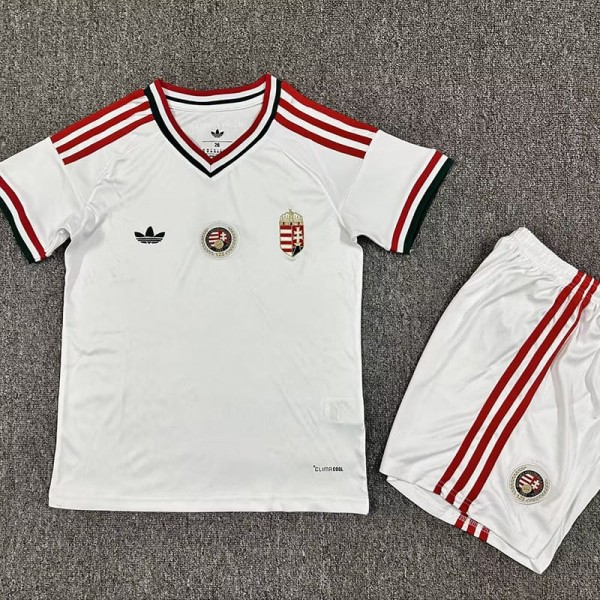 2026 Hungary Away Fans Kids Soccer jersey