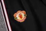 26/27 Man Utd Black Kids Tracksuit