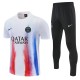26/27 PSG White Short shirts and Long trousers Tracksuit