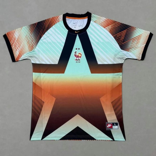 2025 France Goalkeeper brown Brown Fans Soccer jersey