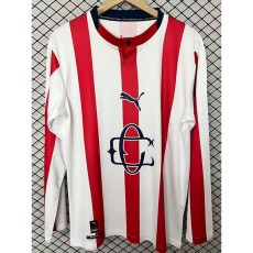 26/27 Chivas 120th Anniversary Edition Fans Long Sleeve Soccer jersey