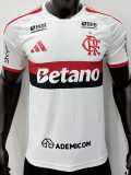 [PLAYER] 26/27 Flamengo Away Print Sponsor Player Soccer jersey
