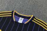 26/27 Man Utd Black Short shirts and Long trousers Tracksuit