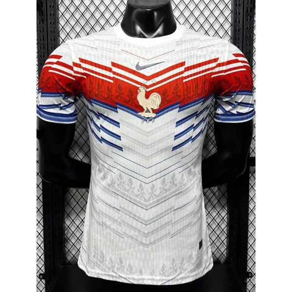 2026 France White Player Training Shirts