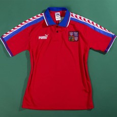 1996/98 Czech Republic Home Retro Soccer jersey