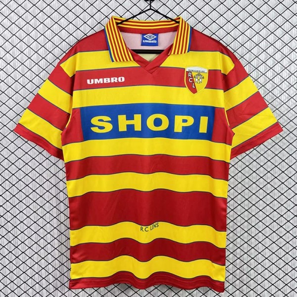 1996/97 RC Lens Home Retro Soccer jersey