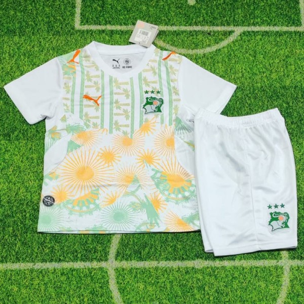 2026 Ivory Coast Away Fans Kids Soccer jersey