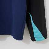 2026 Norway Royal blue Half Pull Training Shirts