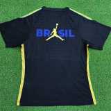 2026 Brazil Black Player Training Shirts