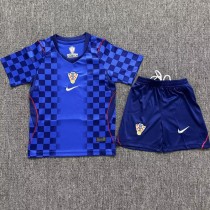 2026 Croatia Away Fans Kids Soccer jersey