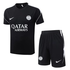 2026/27 PSG Black Training Shorts Suit