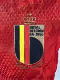 [PLAYER] 2026 Belgium Home Red Player Long Sleeve Soccer jersey