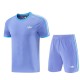 2026 AD Purple Training Shorts Suit