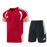 2026 AD Red Training Shorts Suit