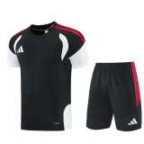 2026 AD Black Training Shorts Suit