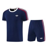 2026 AD Royal blue Training Shorts Suit