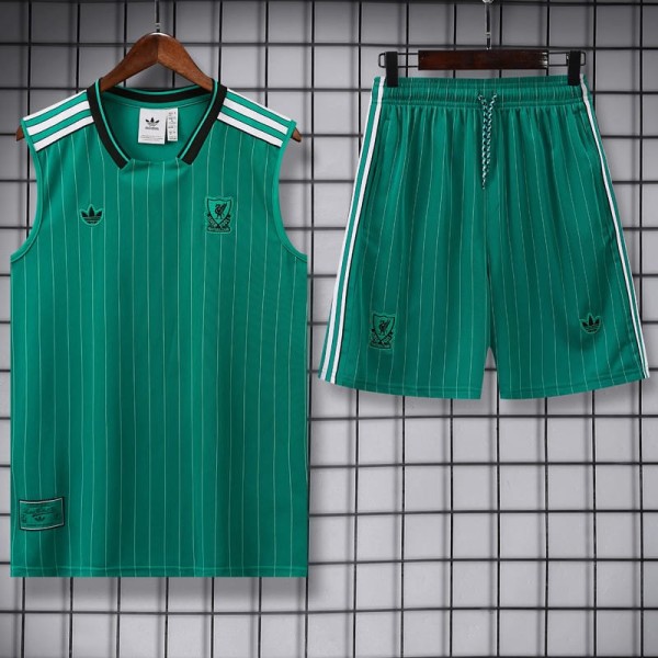 2025/26 LIV Green Tank top and shorts Training Shorts Suit