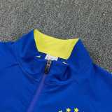 2026 Brazil Blue Windbreaker