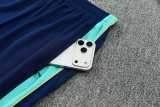 2026 Brazil Blue Training Shorts Suit