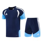 2026 AD Royal blue Training Shorts Suit