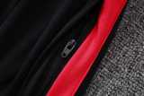 2026 Brazil Black Half Pull Tracksuit