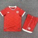 2026 Tunisia Home Red Fans Kids Soccer jersey