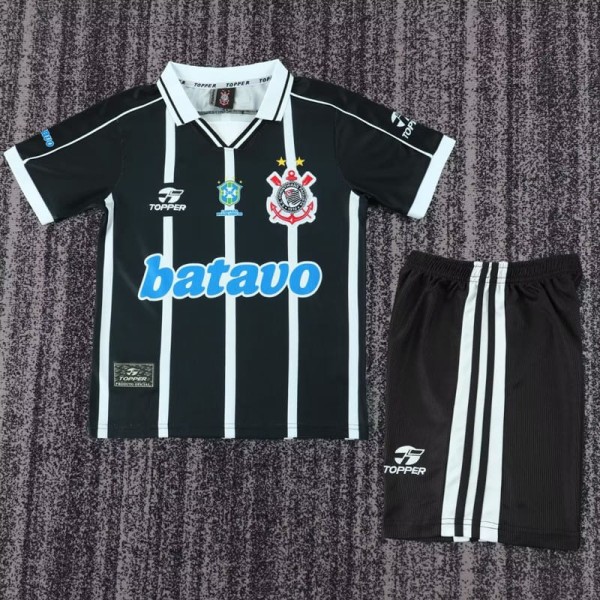 1999/00 Corinthians Away Retro Kids Soccer jersey