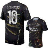 2025/26 PSG Jordan Night Edition O.Dembélé #10 Labubu Print Fans Soccer jersey