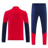 2026/27 ASN Red Half Pull Tracksuit