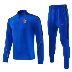 2026 France Blue Half Pull Tracksuit