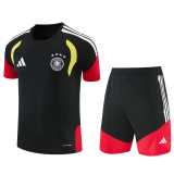 2026 Germany Black Training Shorts Suit