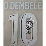 2025/26 PSG Jordan Night Edition O.Dembélé #10 Labubu Print Fans Soccer jersey