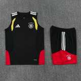 2026 Germany Black Tank top and shorts Training Shorts Suit
