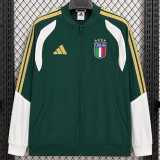 2026 Italy Green Windbreaker